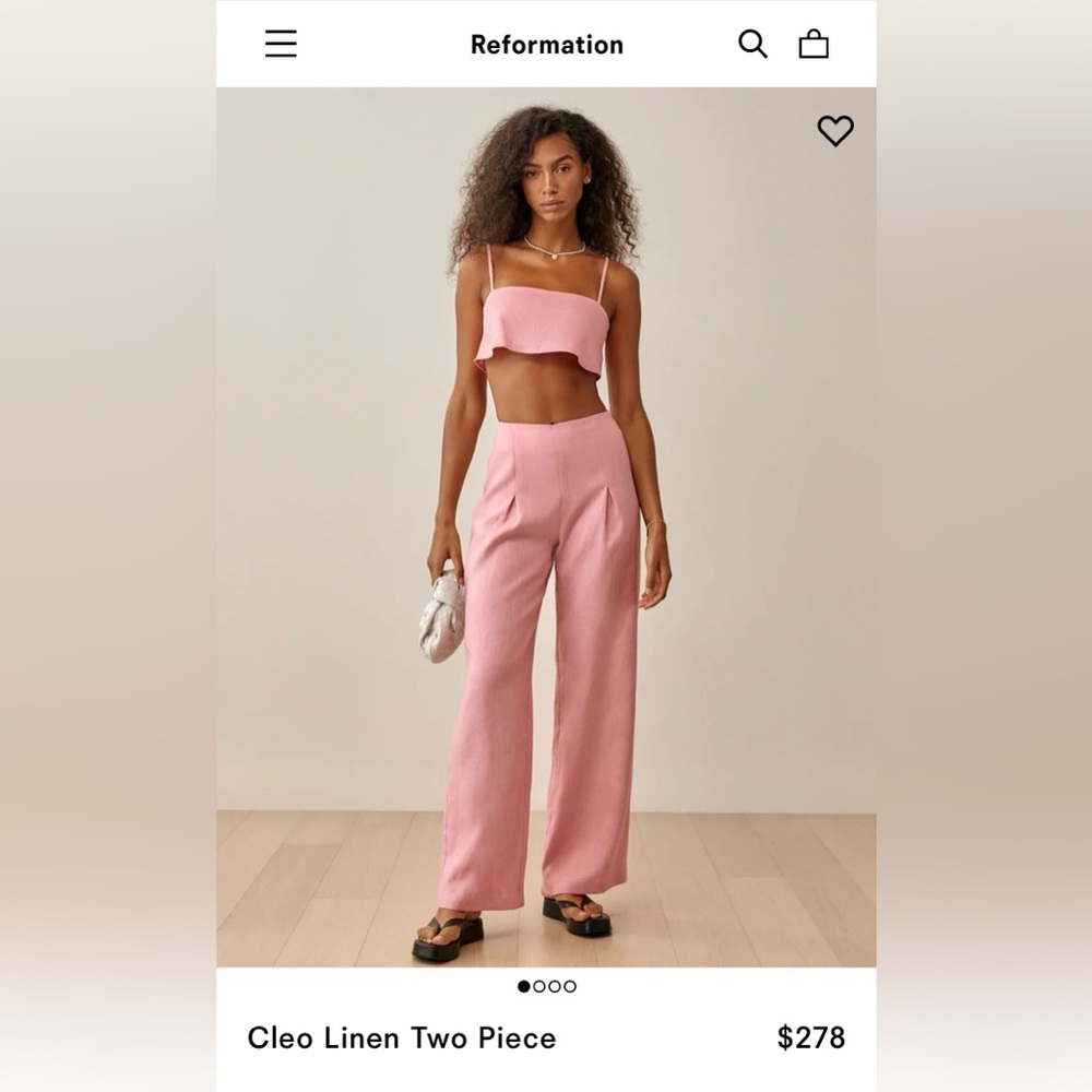 Reformation CLEO two piece